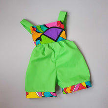 Load image into Gallery viewer, Bright Neon Lightweight Cotton Summer Playsuit