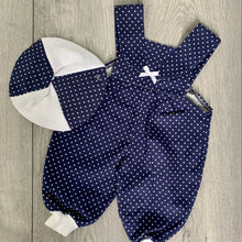 Load image into Gallery viewer, Polka Dot Print Romper Set