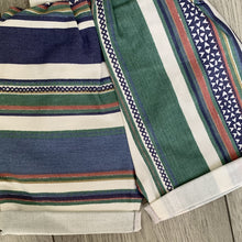 Load image into Gallery viewer, Sea-foam Retro Striped Print Unisex Baby Playsuit