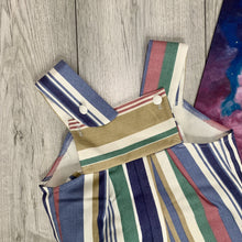 Load image into Gallery viewer, Pastel Toned Retro Denim Romper Set