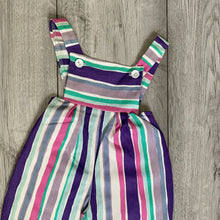 Load image into Gallery viewer, Minty Pastel Toned Striped Romper