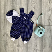 Load image into Gallery viewer, Polka Dot Print Romper Set