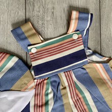 Load image into Gallery viewer, Peachy Boho Denim Romper With Matching Hat