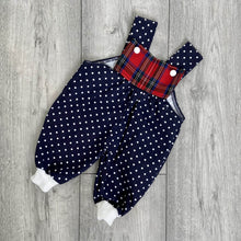 Load image into Gallery viewer, Spots & Stripes Quirky Baby Romper