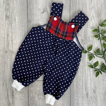 Load image into Gallery viewer, Spots & Stripes Quirky Baby Romper