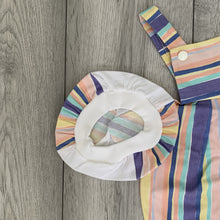 Load image into Gallery viewer, Candyfloss Coloured Striped Shorts Romper