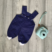 Load image into Gallery viewer, Polka Dot Print Romper Set