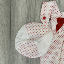 Load image into Gallery viewer, Charming Polka-Dot Romper Set With Bow