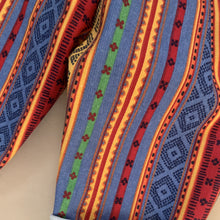 Load image into Gallery viewer, Multi-Colour Aztec Print Denim Romper