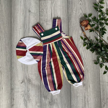 Load image into Gallery viewer, Charming Cherry Berry Denim Romper Set