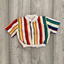 Load image into Gallery viewer, Preppy 60's Striped Unisex Two-Piece Summer Set