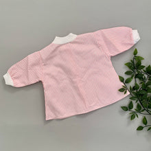 Load image into Gallery viewer, Pink Nautical Inspired Striped Baby Set