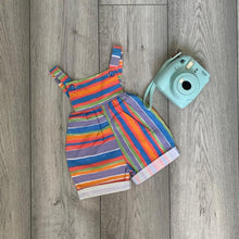 Load image into Gallery viewer, Starburst Candy Stripe Playsuit