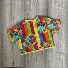 Load image into Gallery viewer, Rainbow Multi-Colour Floral Top
