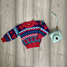 Load image into Gallery viewer, Retro Knitted Baby Sweater
